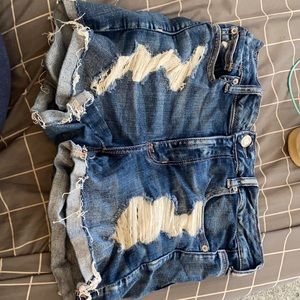 American Eagle Hi rise shortie sz 10